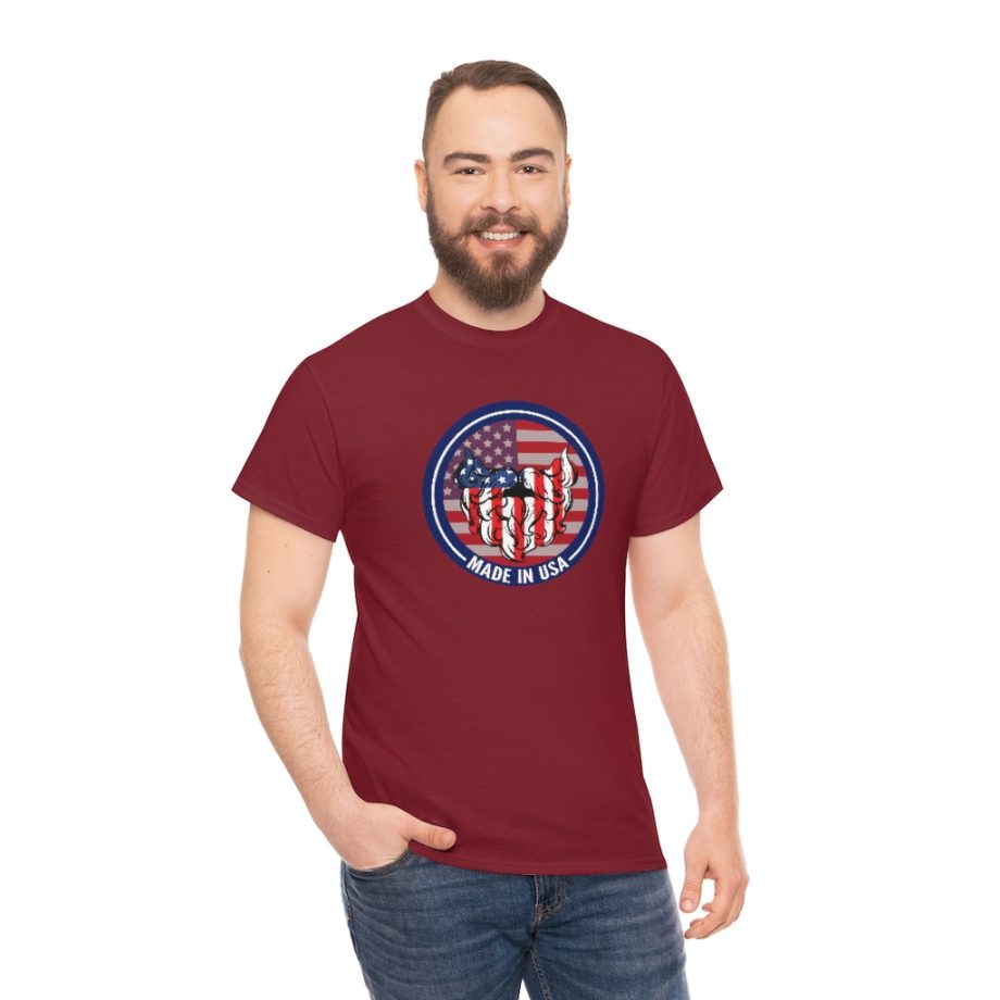 Born In The USA Beard T-Shirt