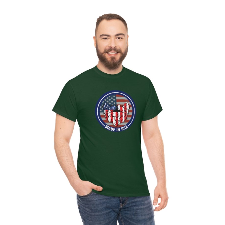 Born In The USA Beard T-Shirt