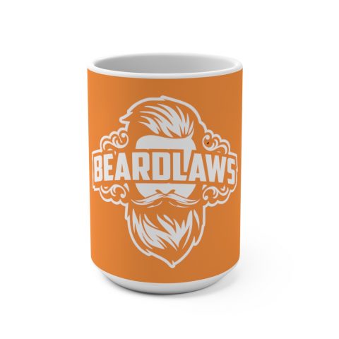 Beard Laws Orange Mug 15oz