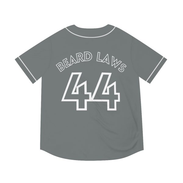 Beard Laws Baseball Jersey (Grey)